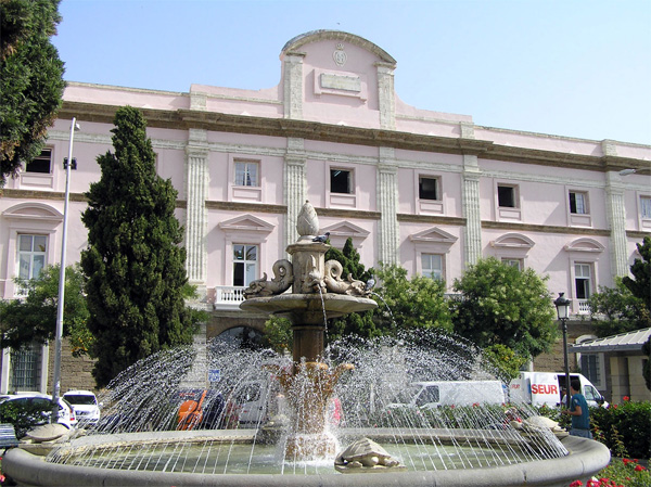 Plaza de España de Cádiz